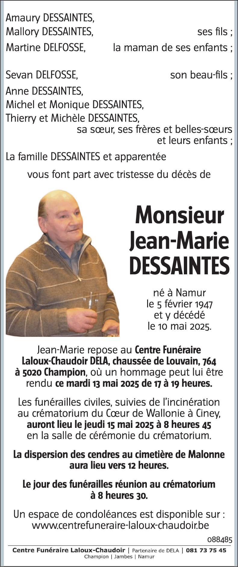 Jean-Marie DESSAINTES