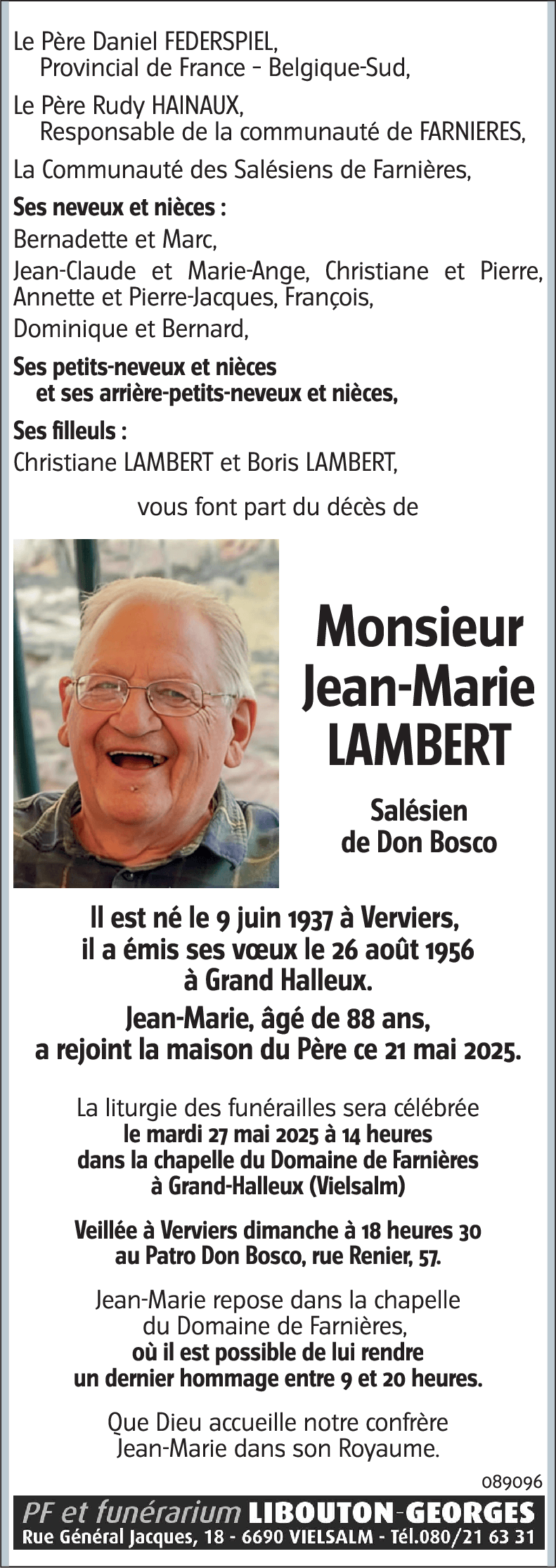 Jean-Marie LAMBERT
