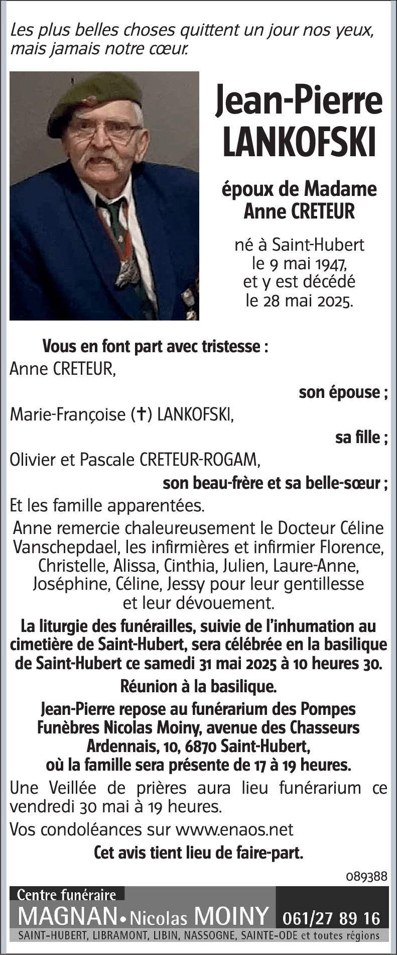 Jean-Pierre LANKOFSKI