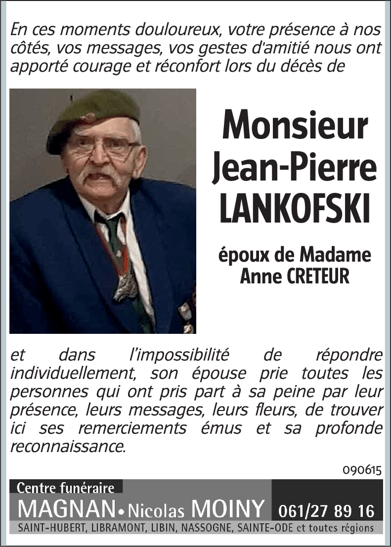 Jean-Pierre LANKOFSKI