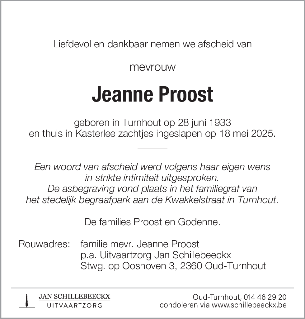 Jeanne Proost