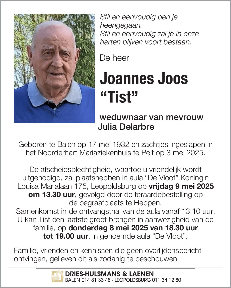 Joannes Joos
