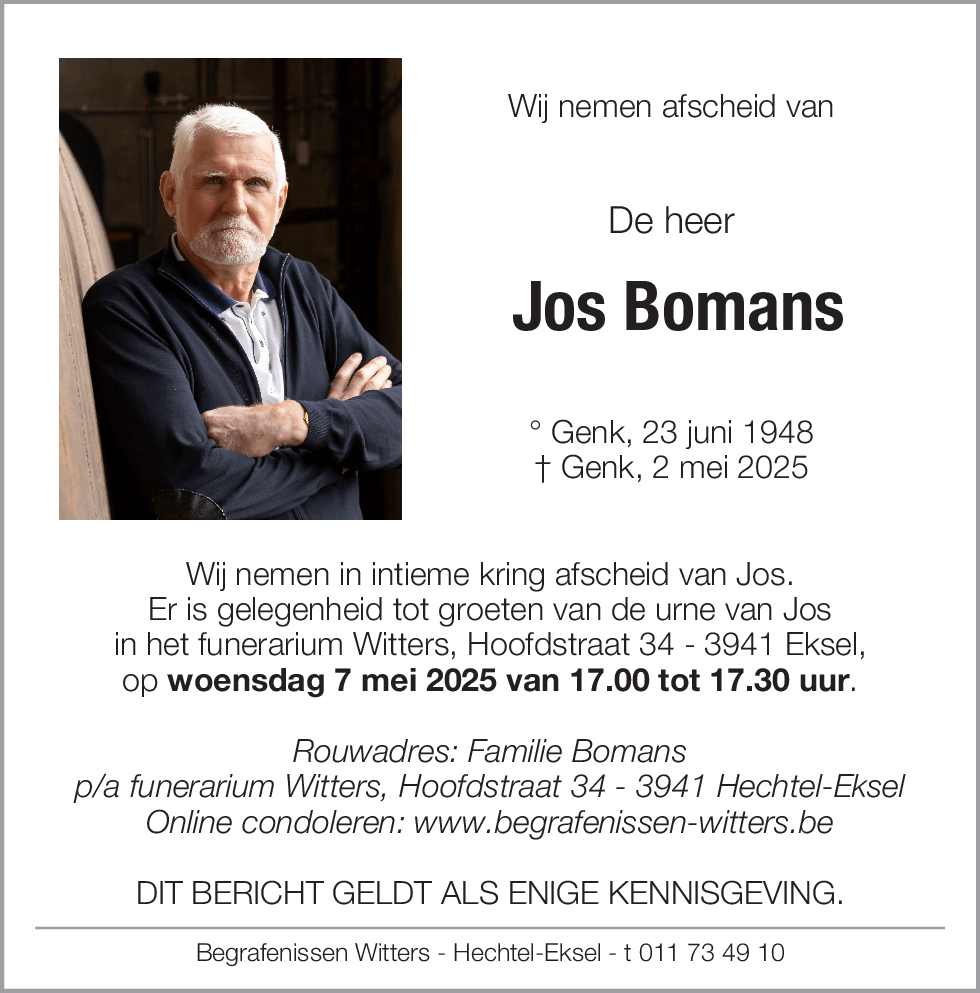 Jos Bomans
