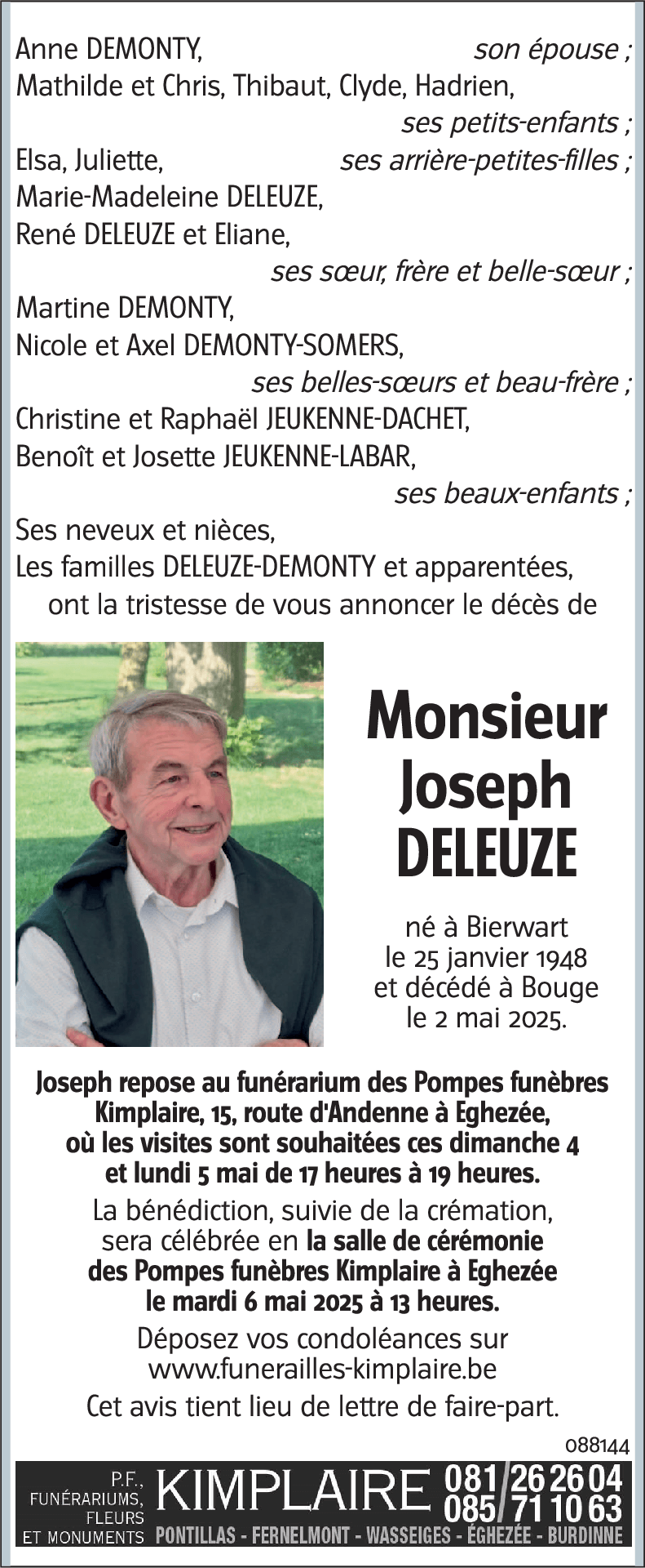Joseph DELEUZE