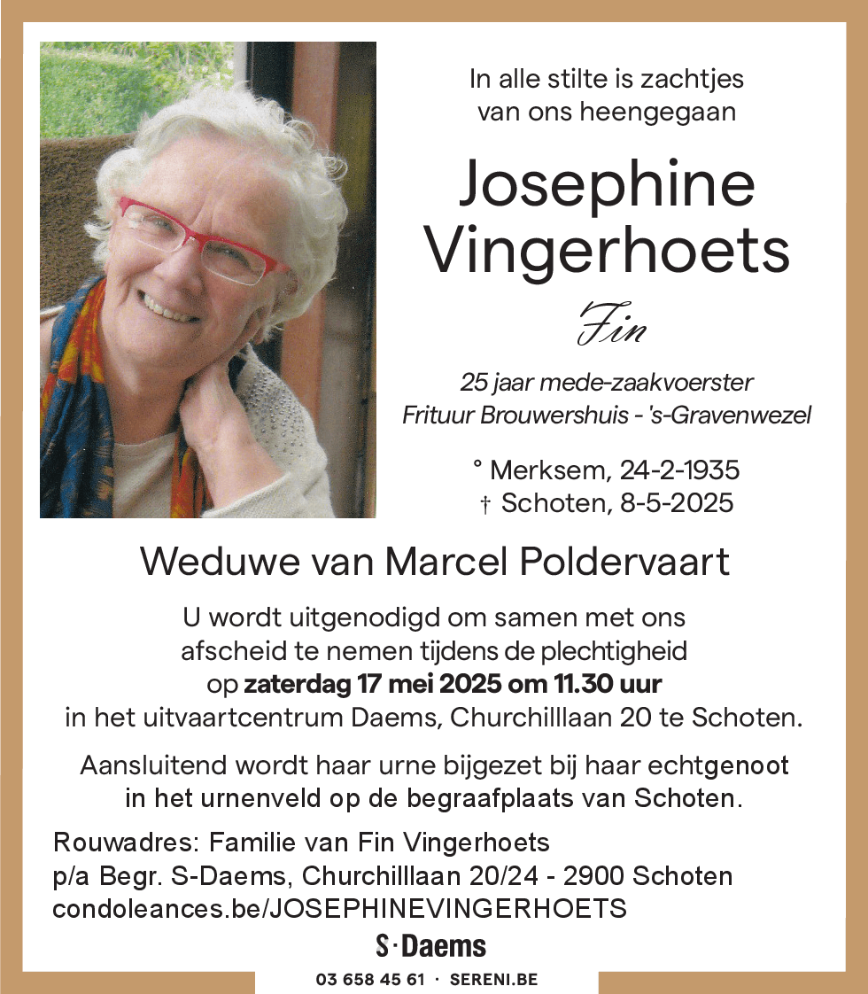 Josephine Vingerhoets