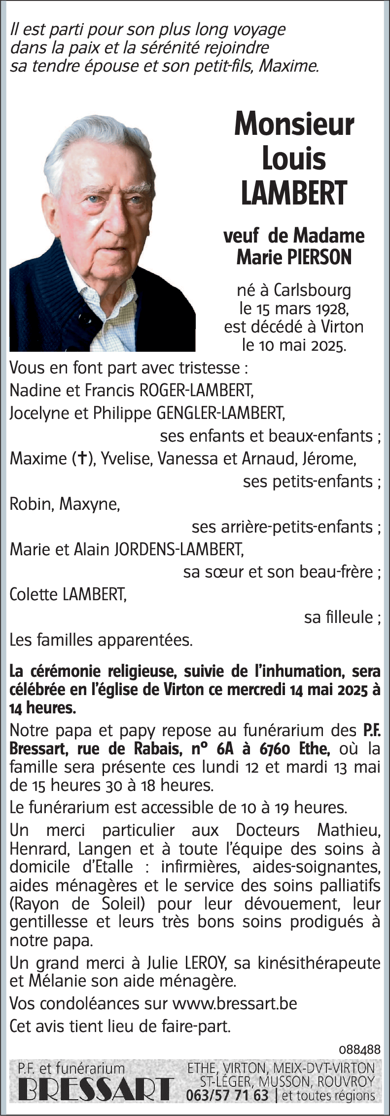 Louis LAMBERT