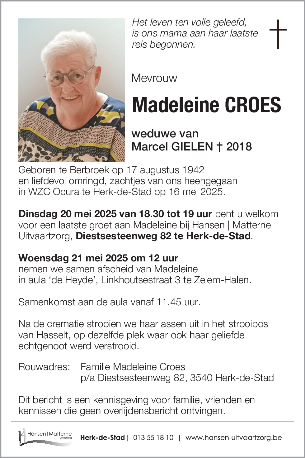 Madeleine CROES
