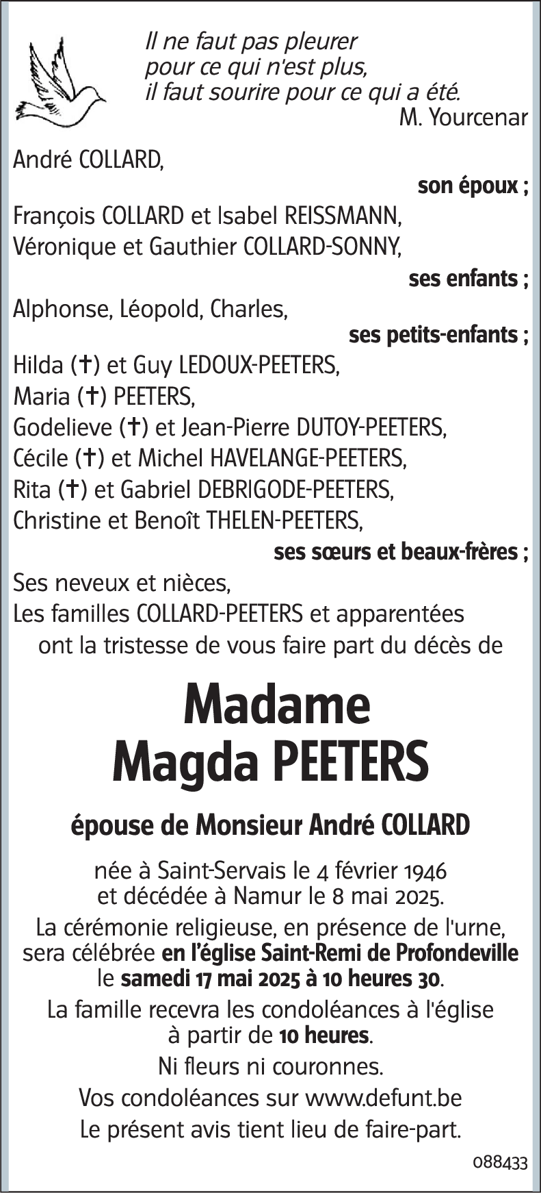 Magda PEETERS