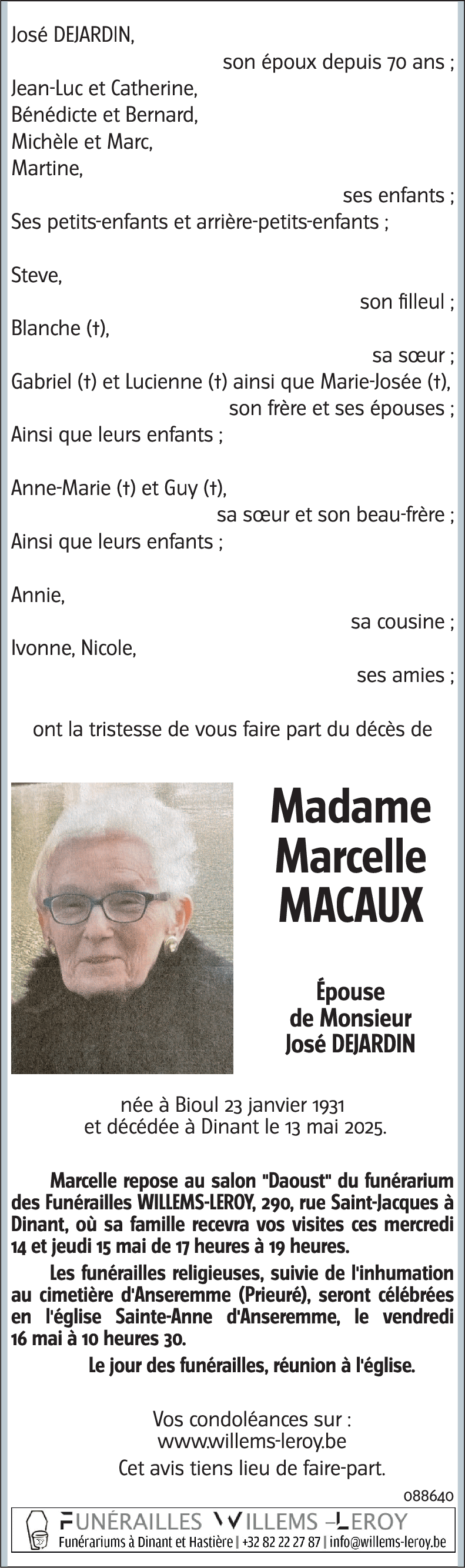 Marcelle MACAUX