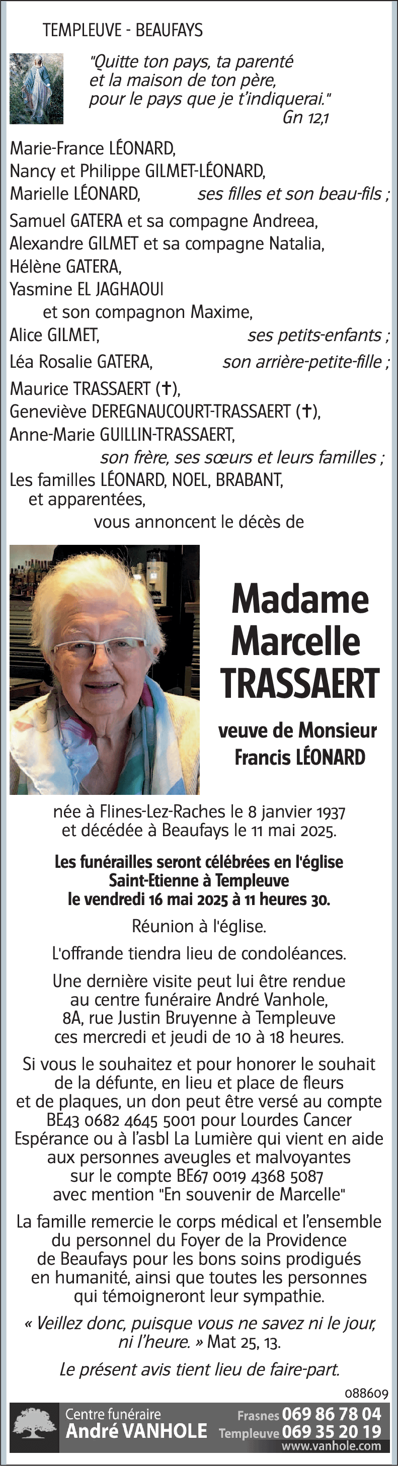 Marcelle TRASSAERT