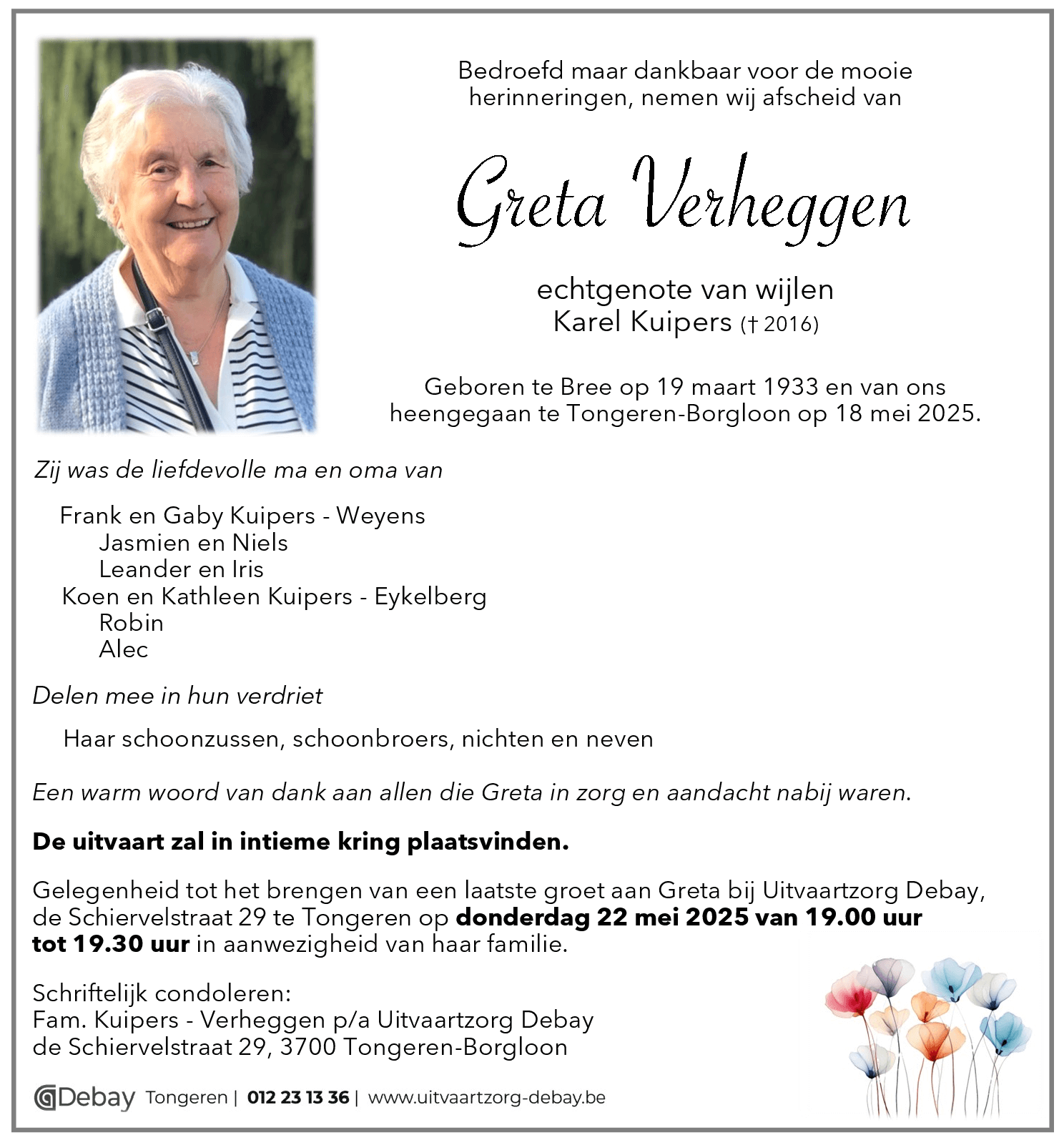 Greta Verheggen.