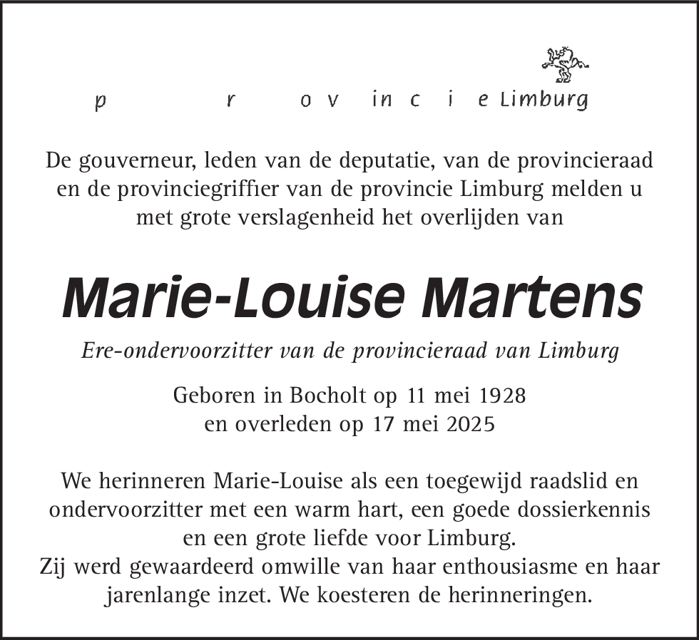 Marie-Louise Martens