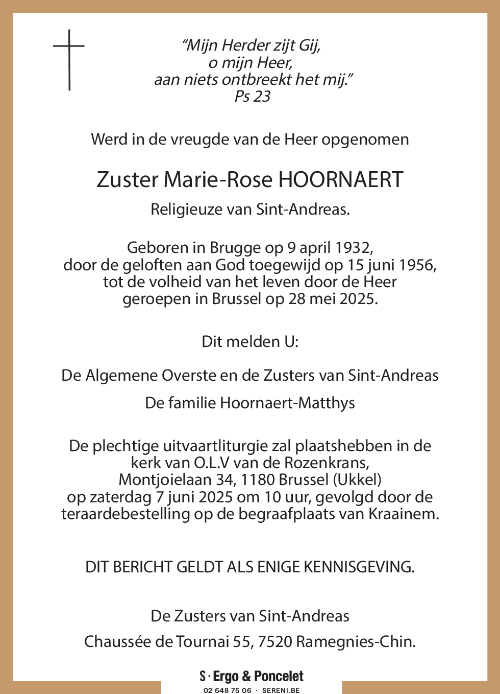 Marie-Rose HOORNAERT