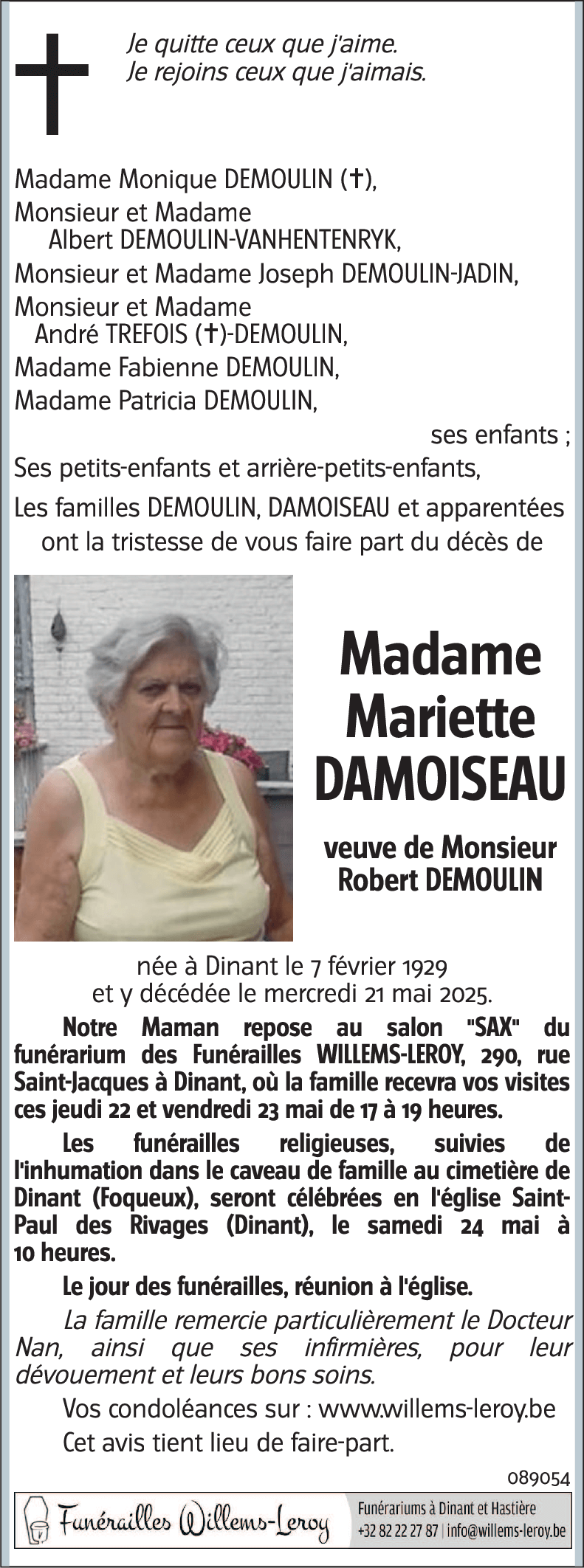 Mariette DAMOISEAU