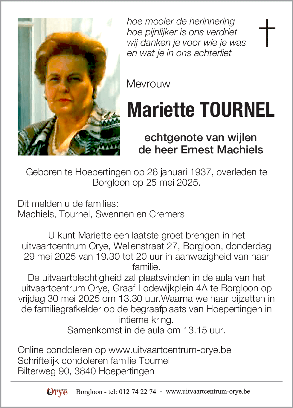 Mariette Tournel