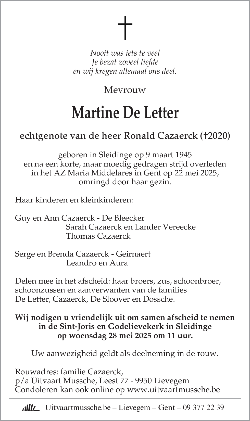 Martina De Letter