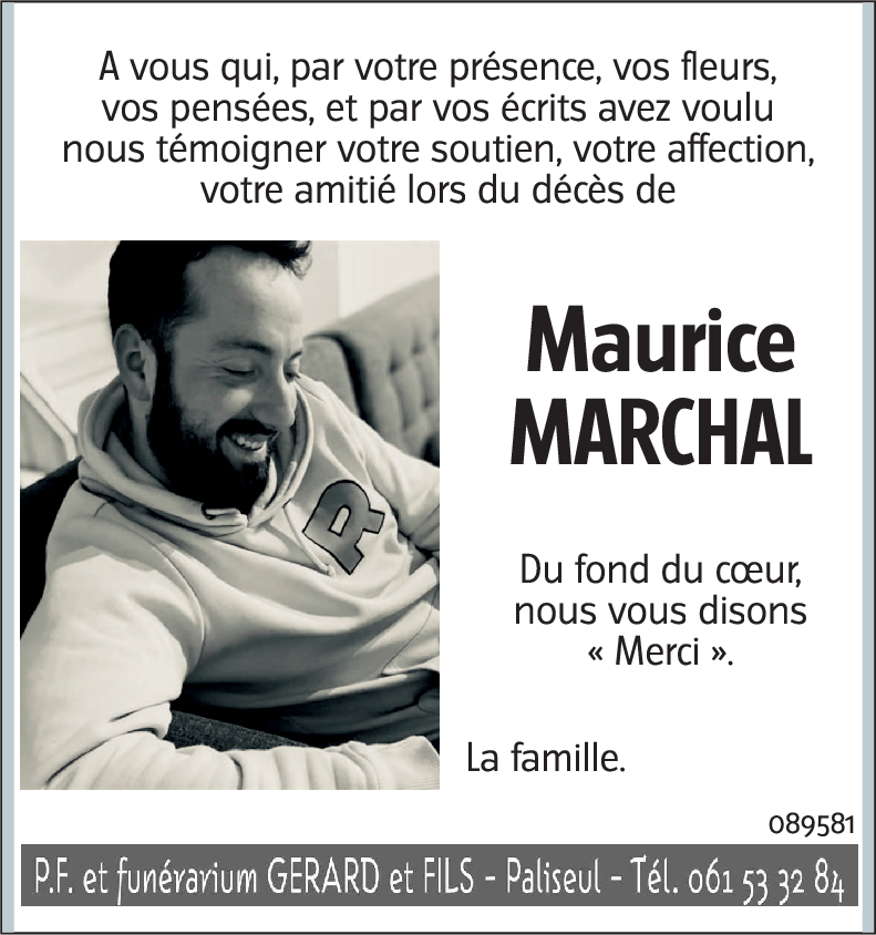 Maurice MARCHAL