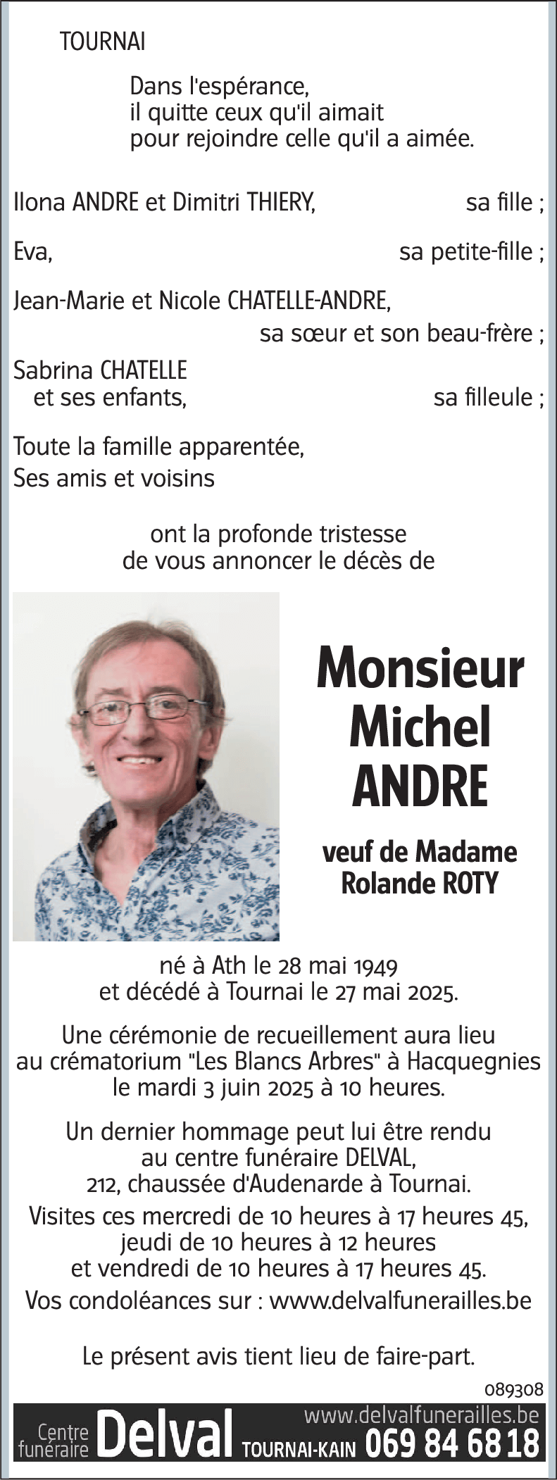 Michel ANDRE