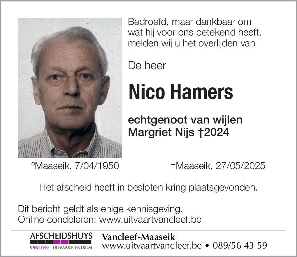 Nico Hamers