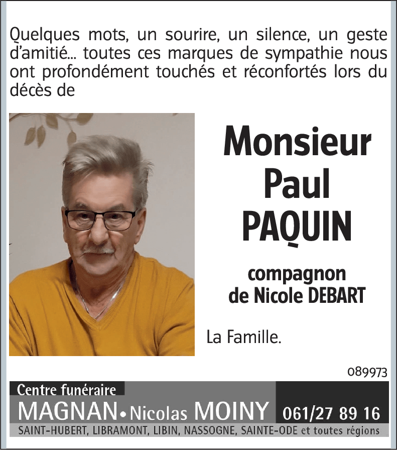 Paul PAQUIN