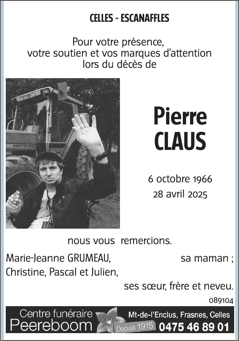 Pierre CLAUS