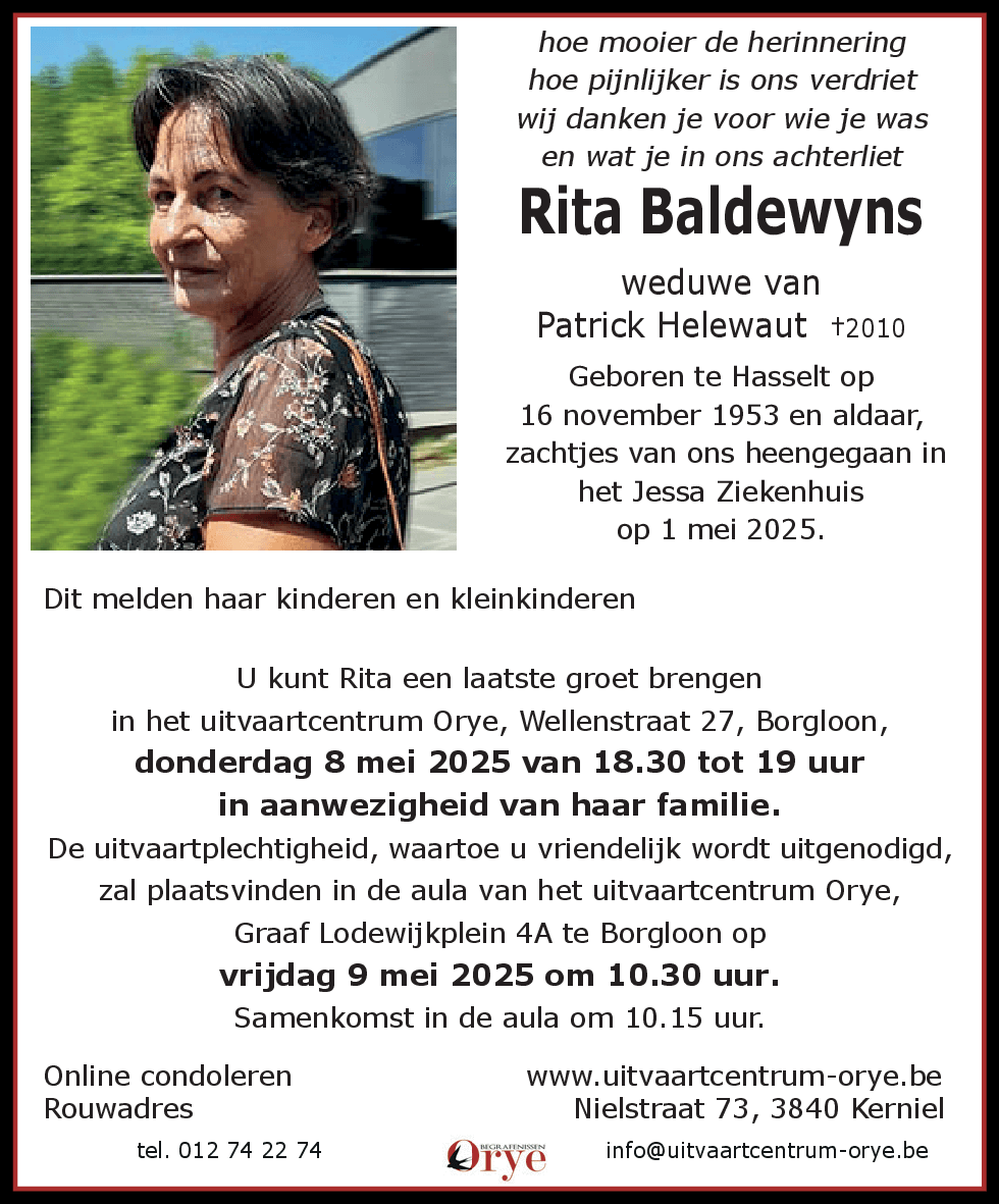 Rita Baldewyns