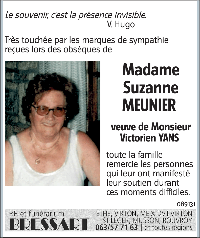 Suzanne MEUNIER
