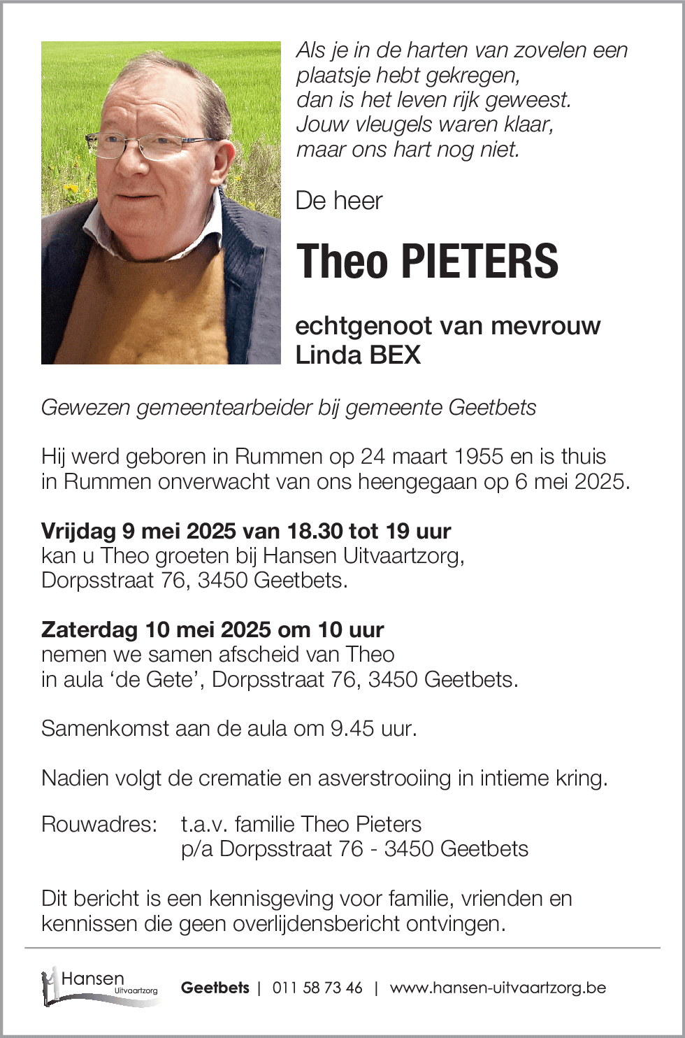 Theo PIETERS