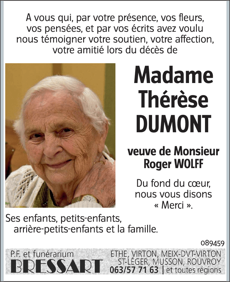 Thérèse DUMONT