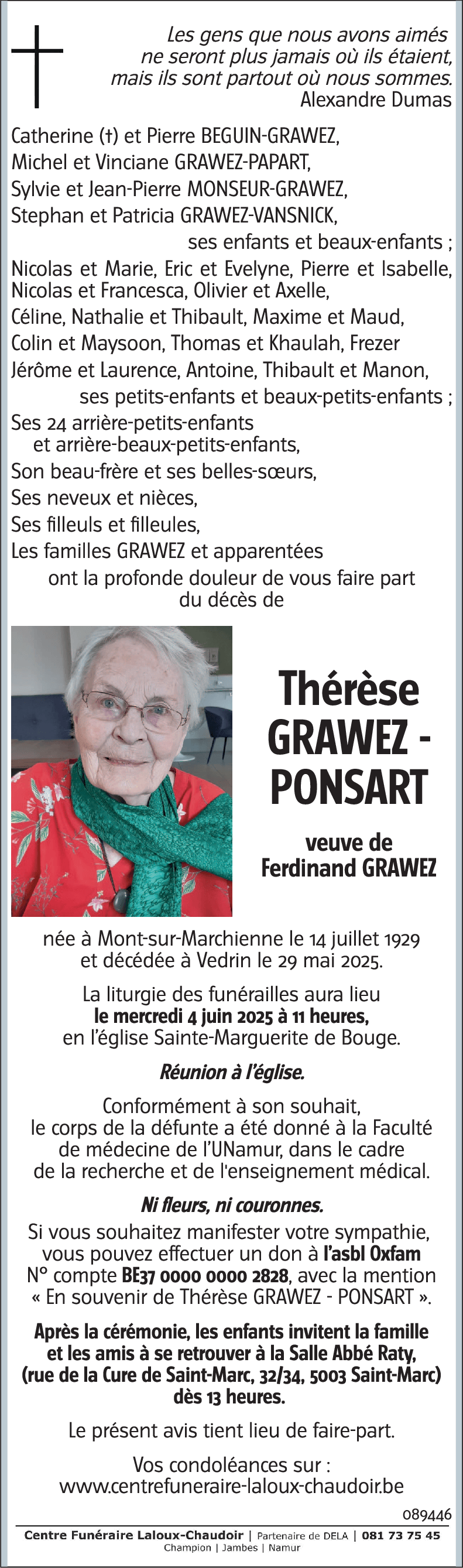 Thérèse GRAWEZ - PONSART