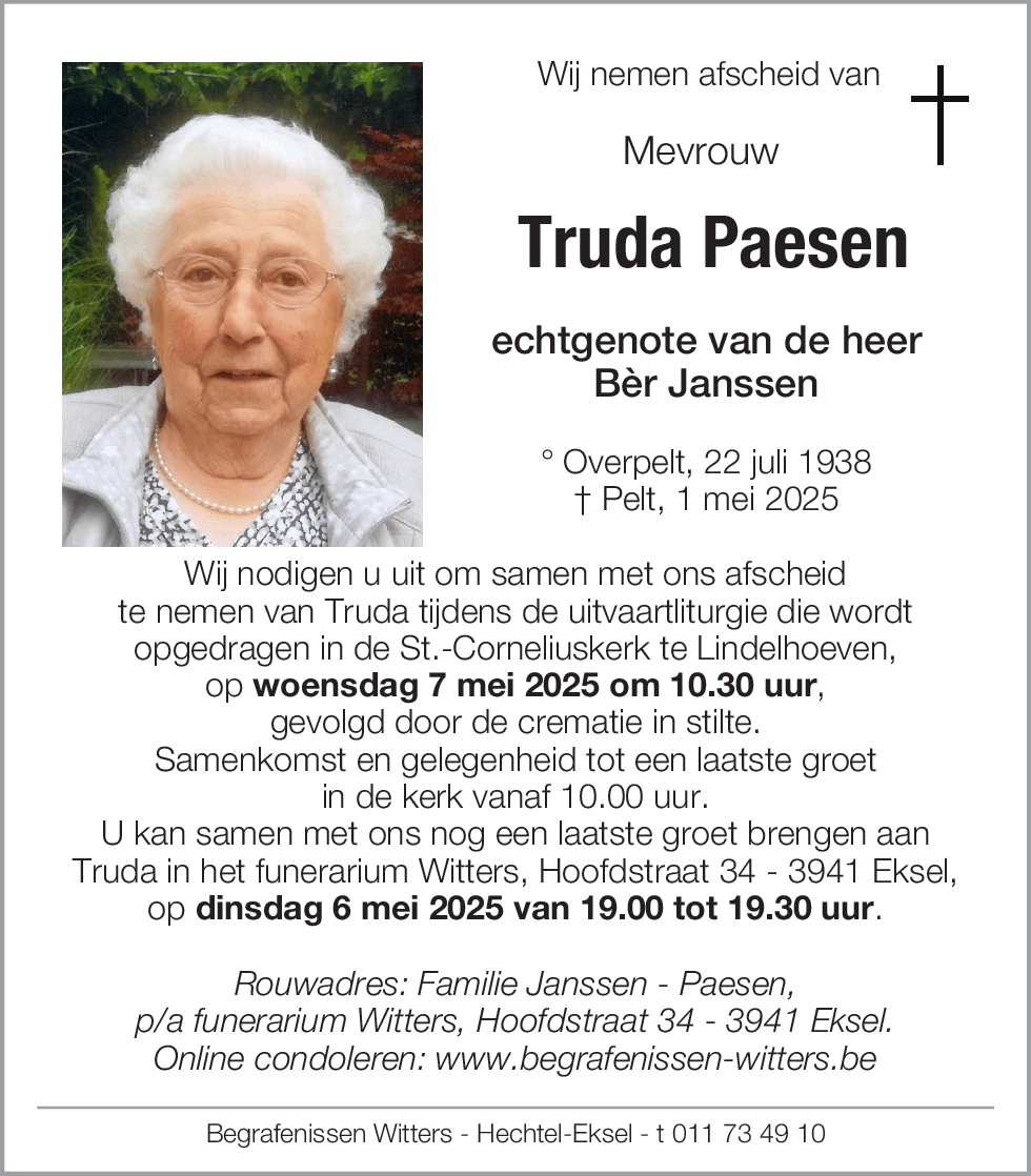 Truda Paesen
