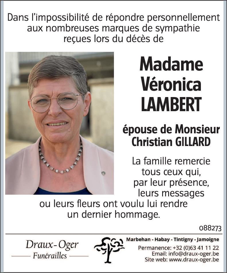 Véronica LAMBERT