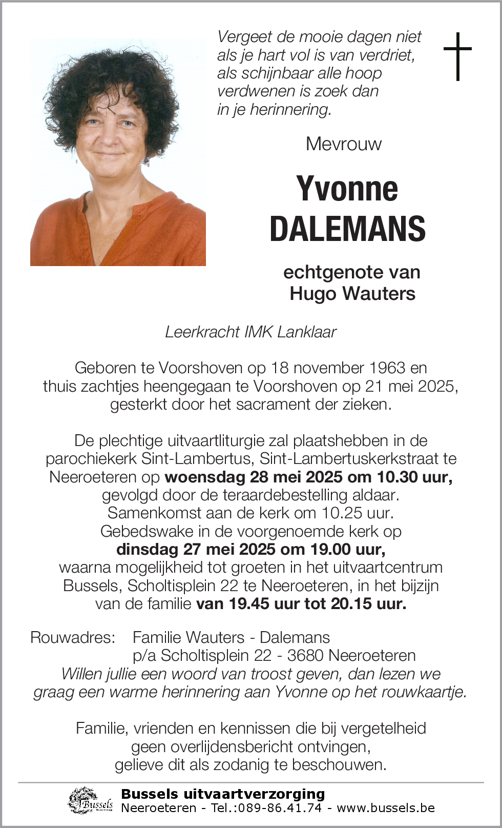 Yvonne DALEMANS