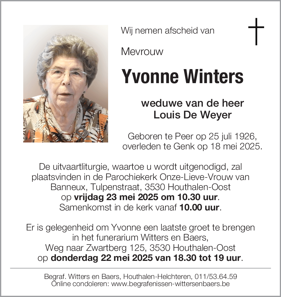 Yvonne Winters