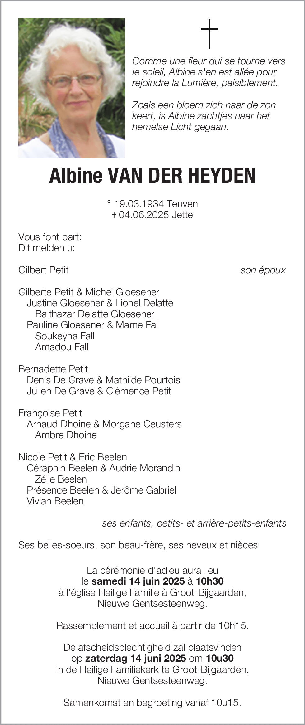 Albine van der Heyden