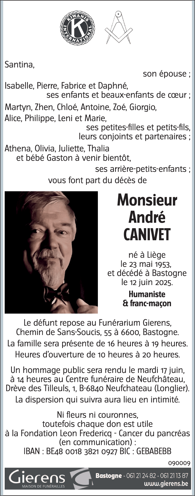 André CANIVET