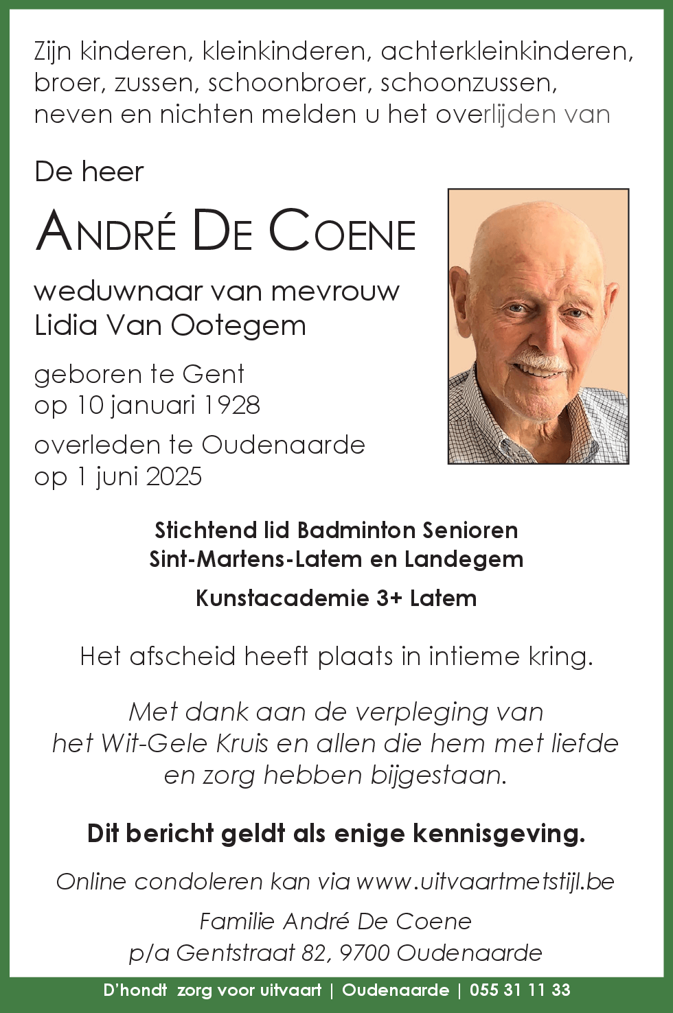 André De Coene