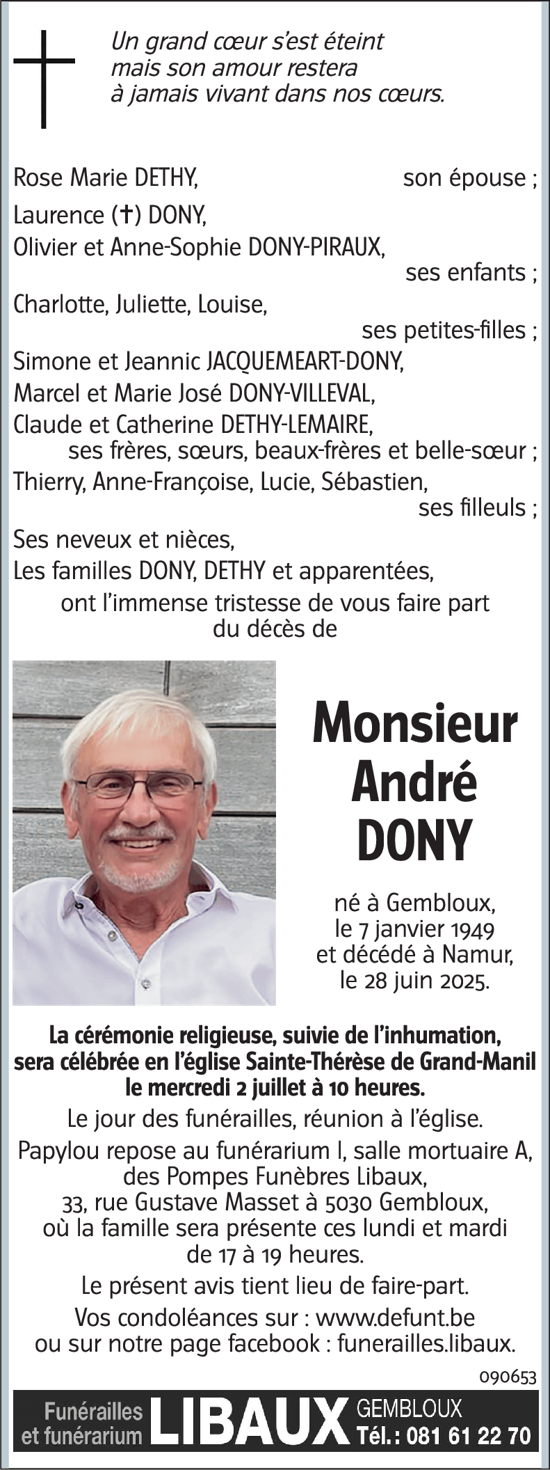 André DONY