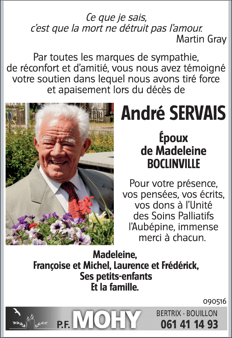 André SERVAIS