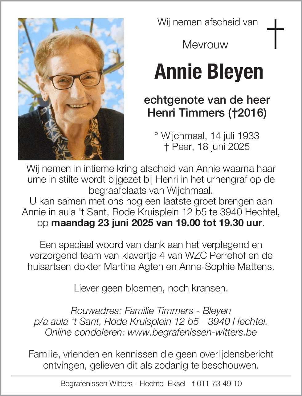 Annie Bleyen