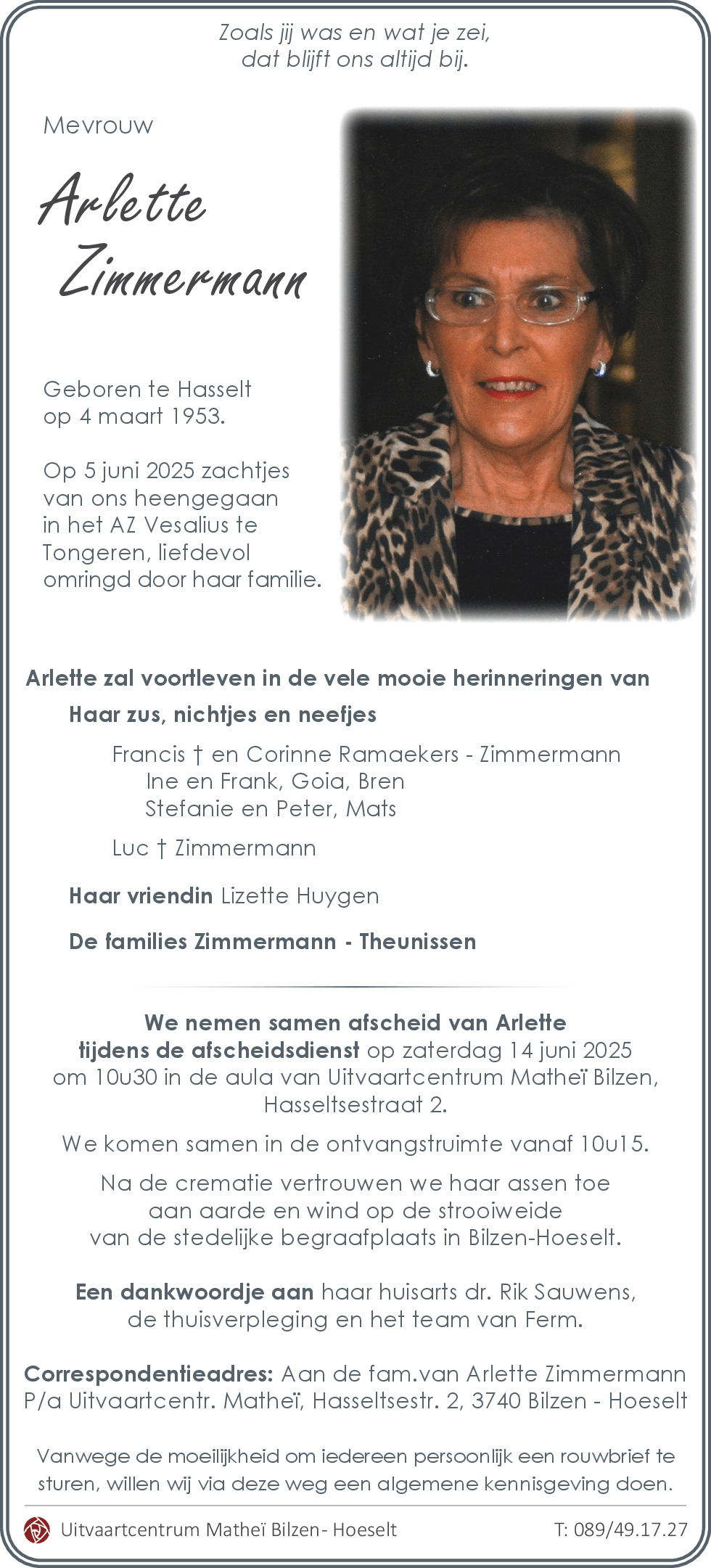 Arlette Zimmermann