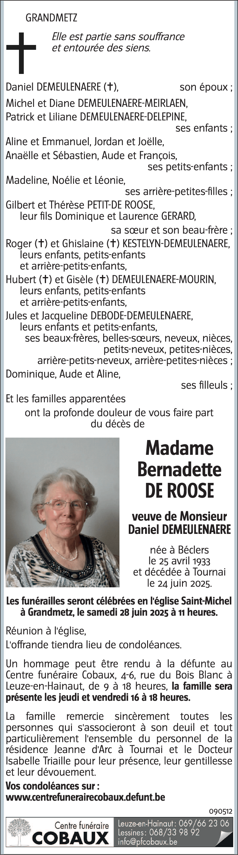 Bernadette De Roose