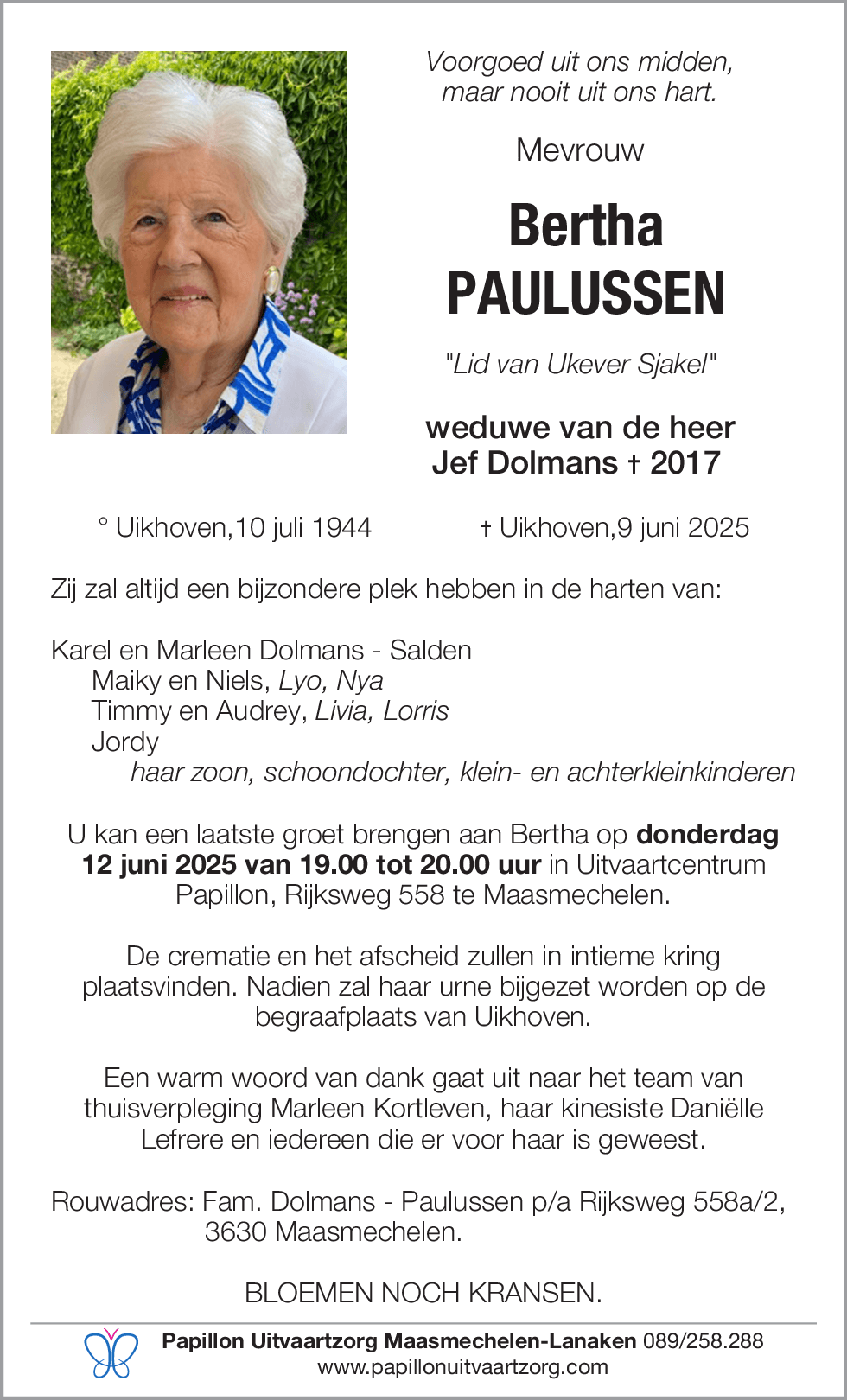Bertha Paulussen