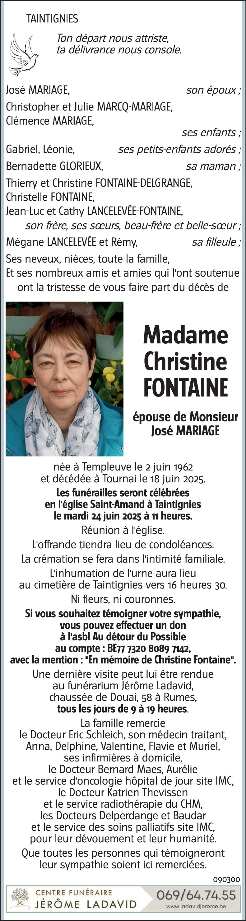 Christine FONTAINE