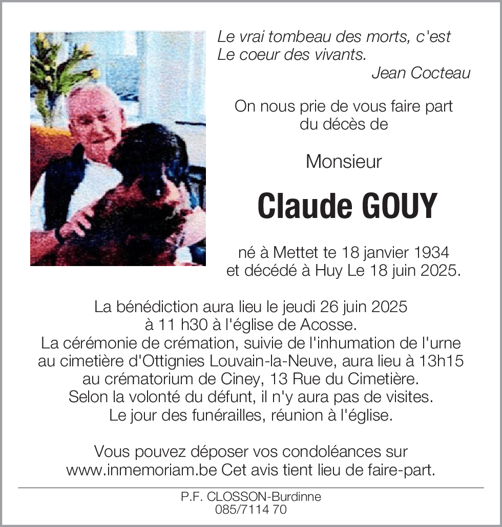 Claude Gouy