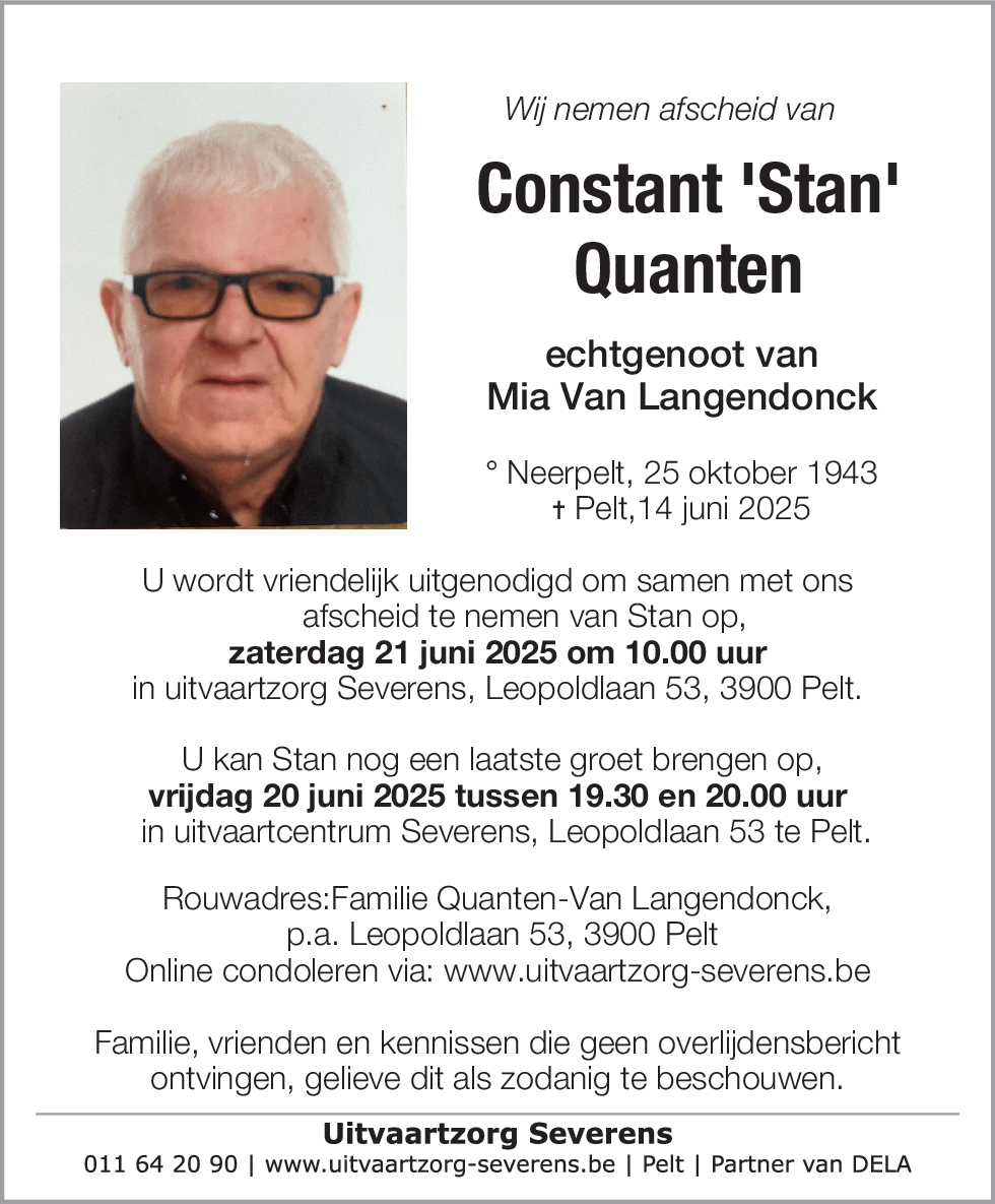 Constant Quanten