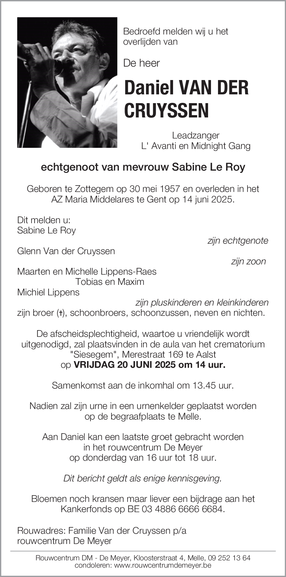 Daniel Van der Cruyssen