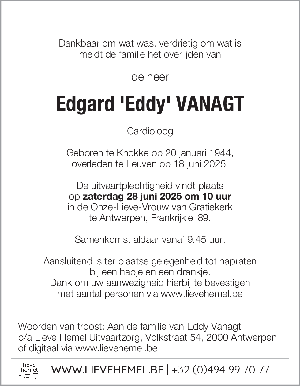 Edgard Vanagt