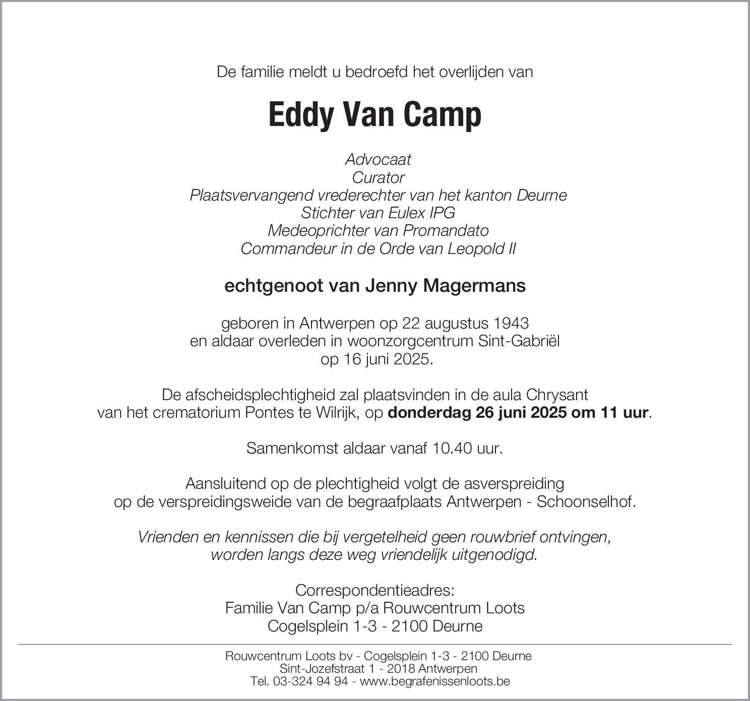 Eduardus Van Camp