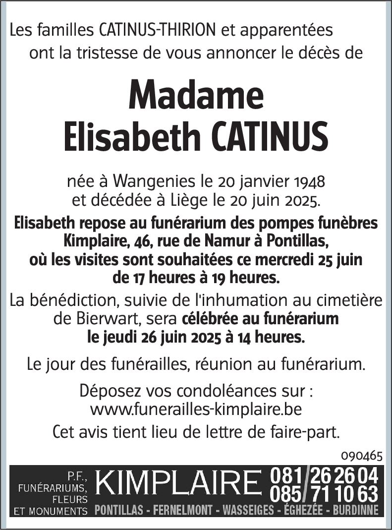 Elisabeth CATINUS